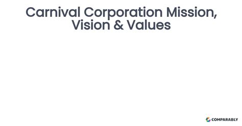 carnival corporation casino division|Vision & Mission .